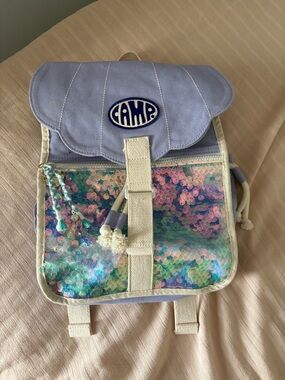 Disney CAMP The Little Mermaid live action backpack with sequin accents